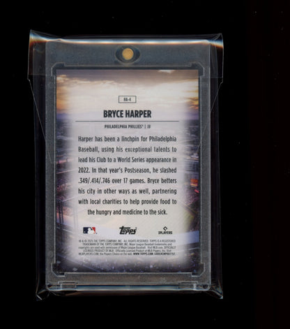 2025 Topps #HA-4 Bryce Harper Home Field Advantage