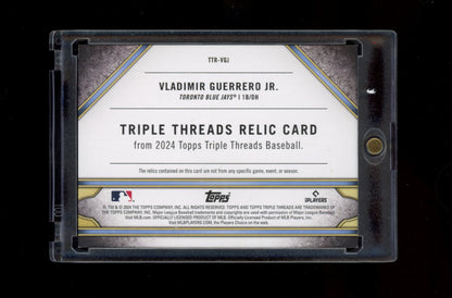 2023 Baseball 2024 Topps Triple Threads Vladimir Guerrero Jr. TTAR-VGJ3 /18