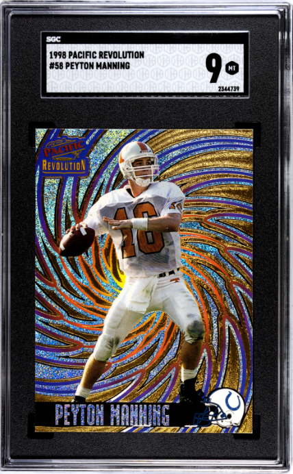 1998 Pacific Revolution #58 Peyton Manning SGC 9