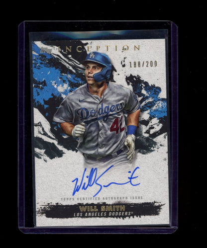 2021 Topps Inception #RESA-WS Will Smith Rookies & Emerging Stars Autographs