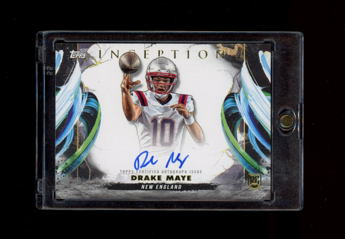 2024 Topps Inception #RAV-DM Drake Maye Rookie Autographs Variations