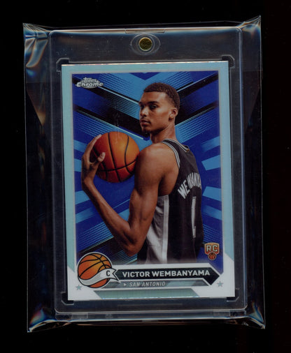 2023-24 Topps Chrome #1 Victor Wembanyama Refractors