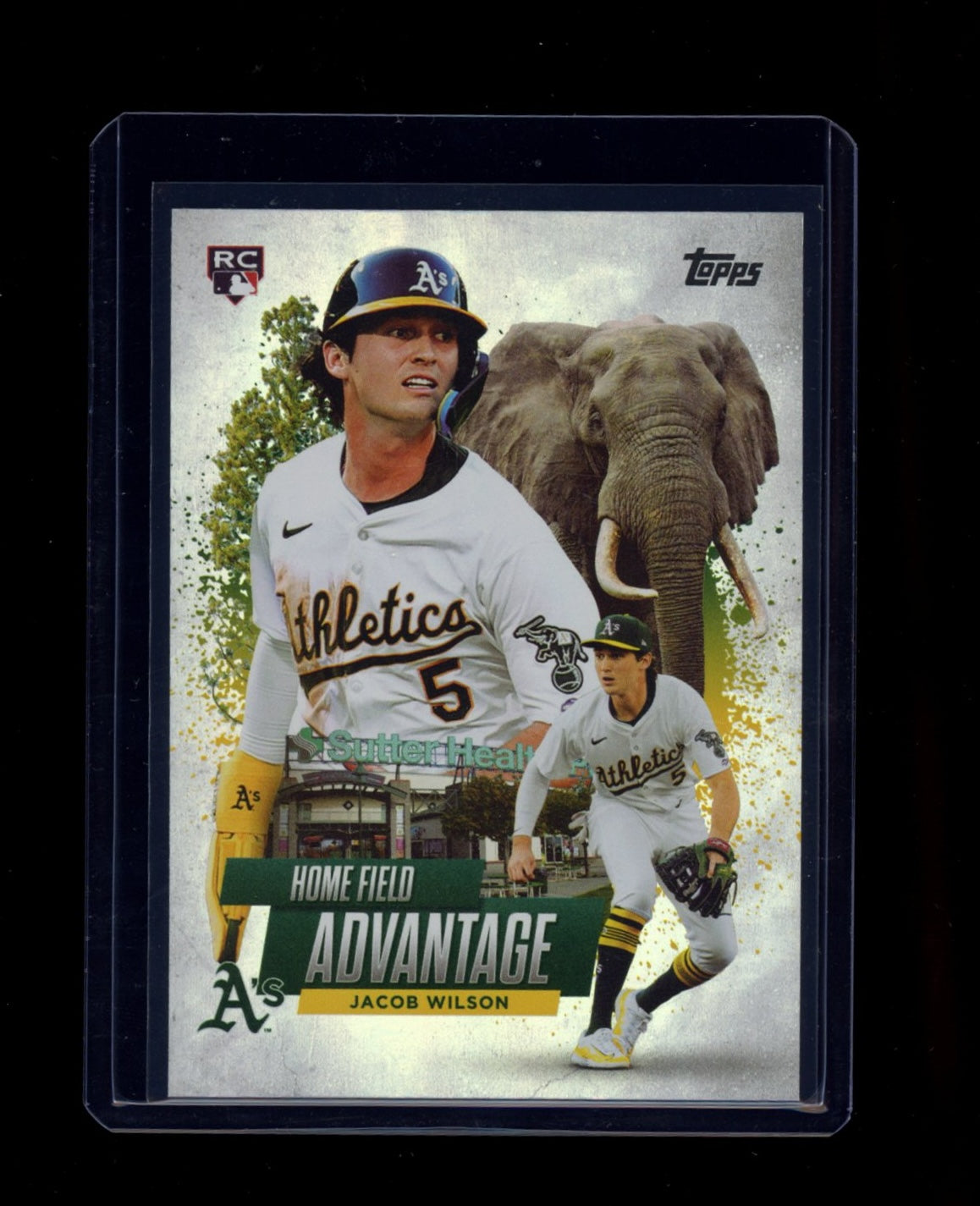 2025 Topps #HA-22 Jacob Wilson Home Field Advantage