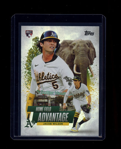 2025 Topps #HA-22 Jacob Wilson Home Field Advantage