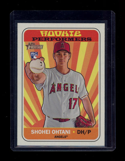2018 Topps Heritage #RP-SO Shohei Ohtani Rookie Performers