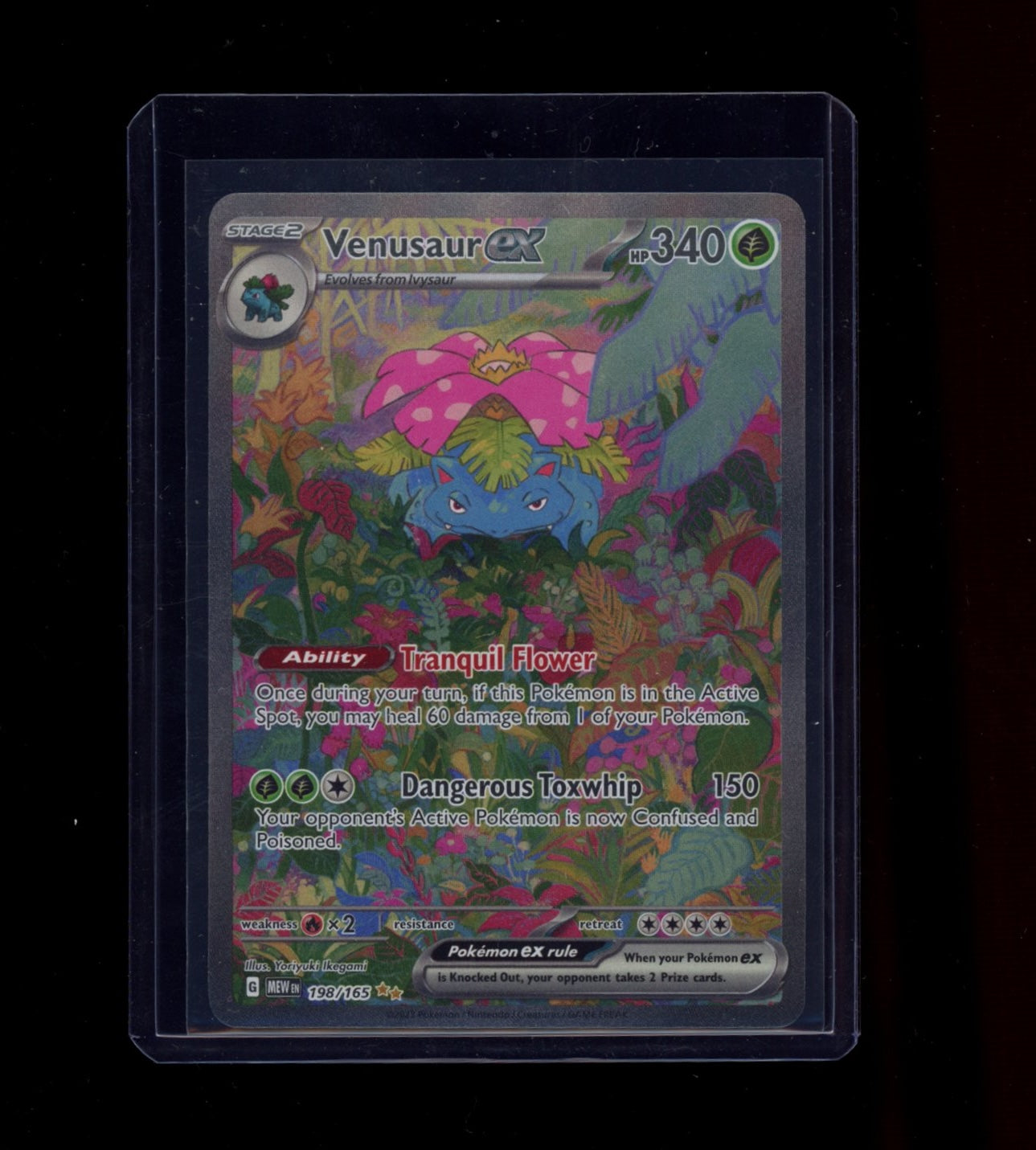 SV: Scarlet & Violet 151 #198/165 Venusaur ex