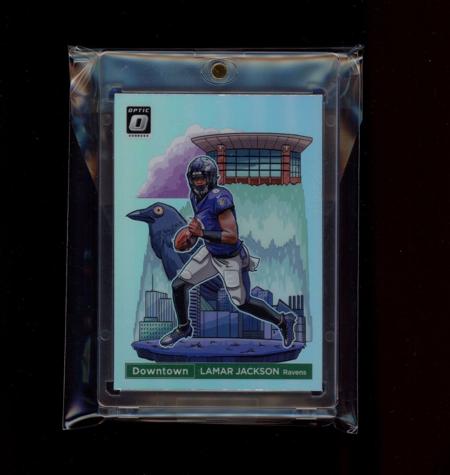 2024 Donruss Optic #1 Lamar Jackson Downtown!