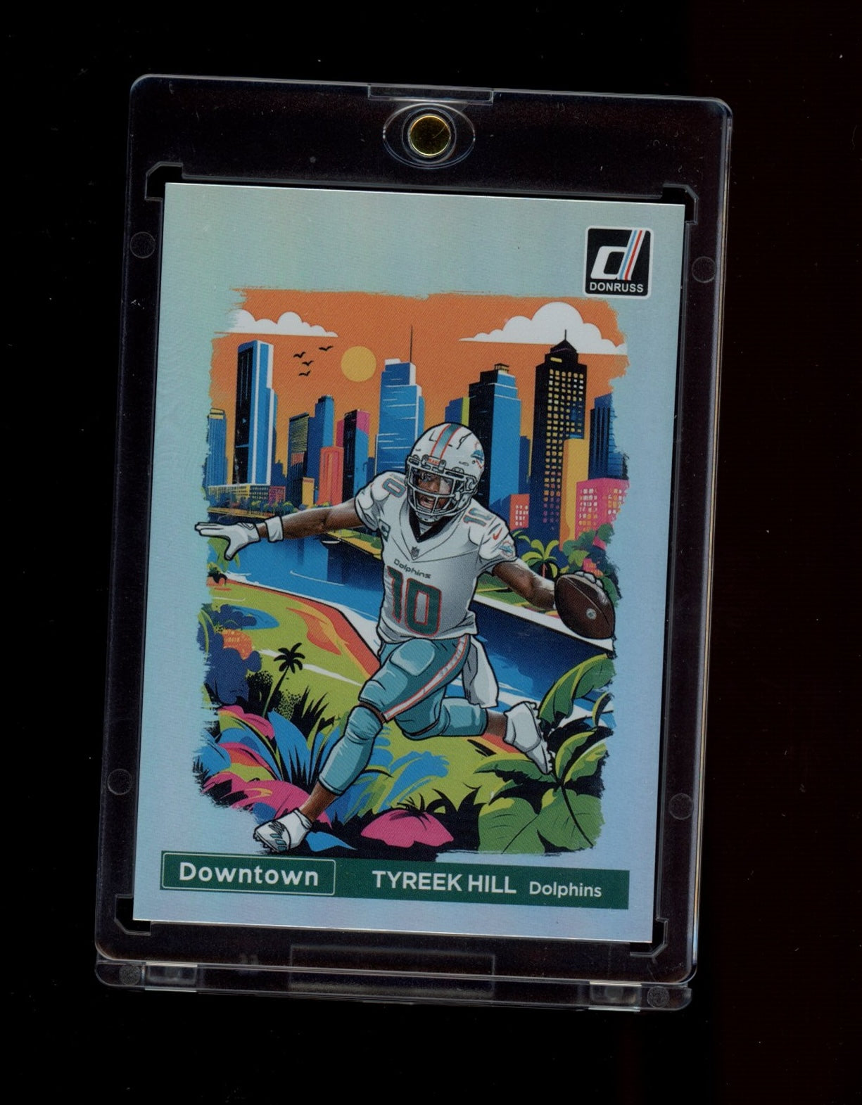 2024 Donruss #3 Tyreek Hill Downtown