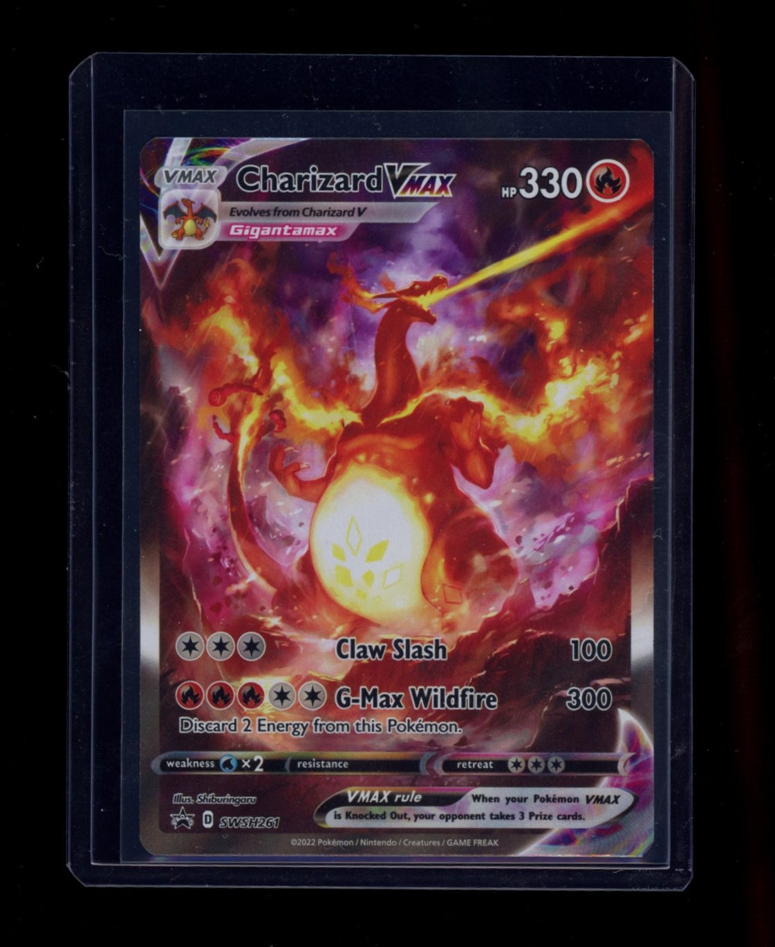 SWSH: Sword & Shield Promo Cards #SWSH261 Charizard VMAX