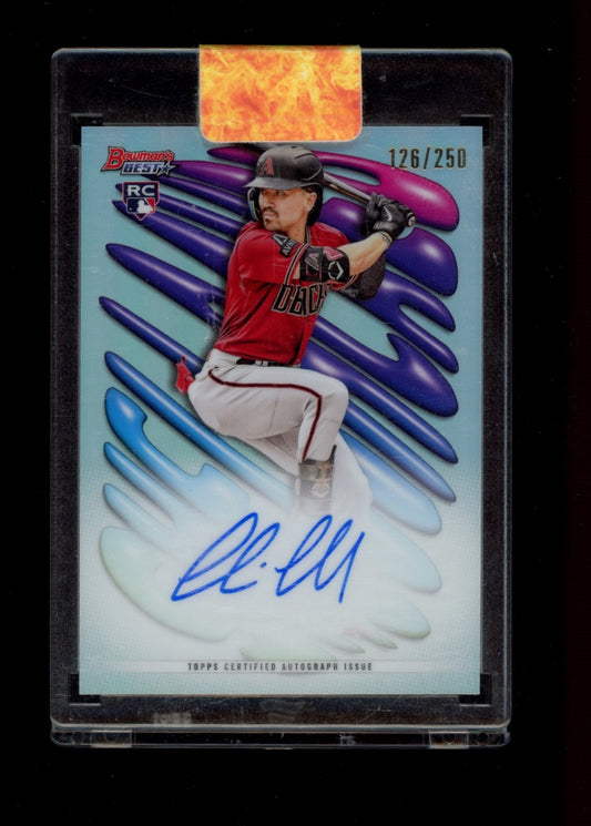 2023 Bowman's Best #SHA-CC Corbin Carroll Shellacked Autographs /250