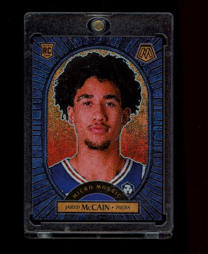 2024-25 Panini Mosaic #11 Jared McCain Micro Mosaic