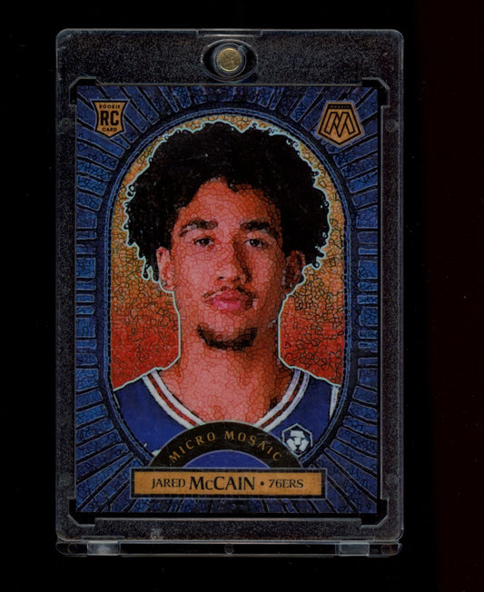 2024-25 Panini Mosaic #11 Jared McCain Micro Mosaic