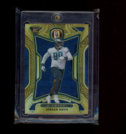 2022 Panini Gold Standard #190 Jordan Davis Sapphire #/5