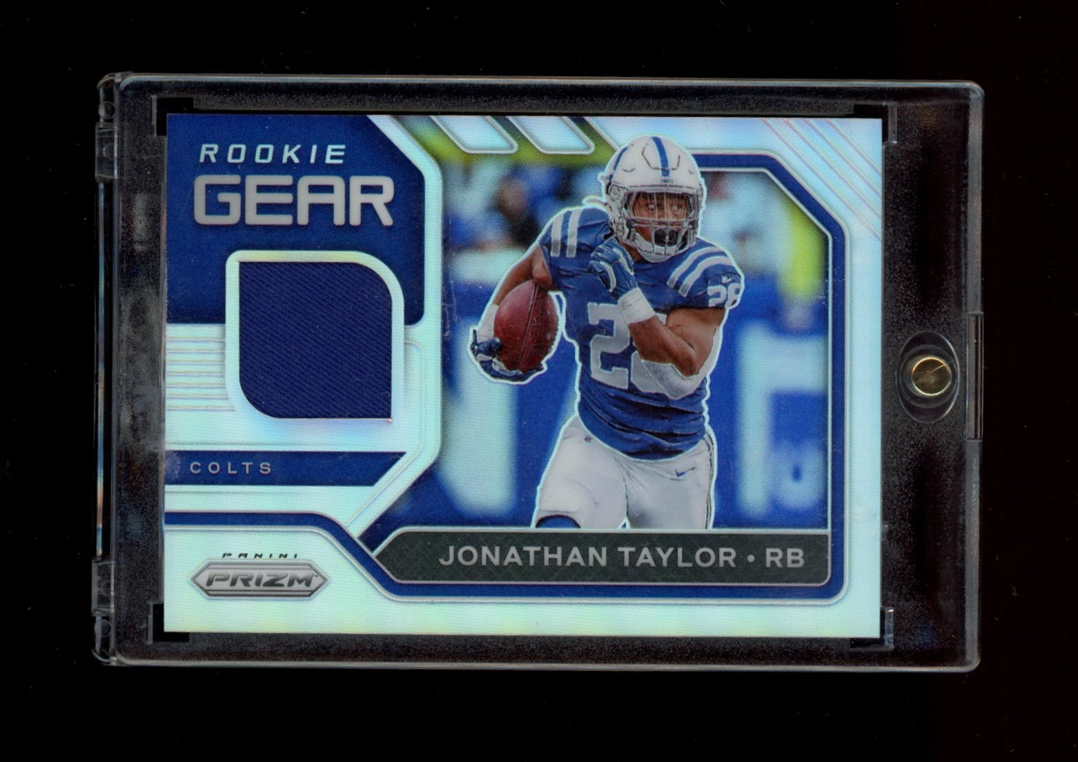 2020 Panini Prizm #4 Jonathan Taylor Rookie Gear