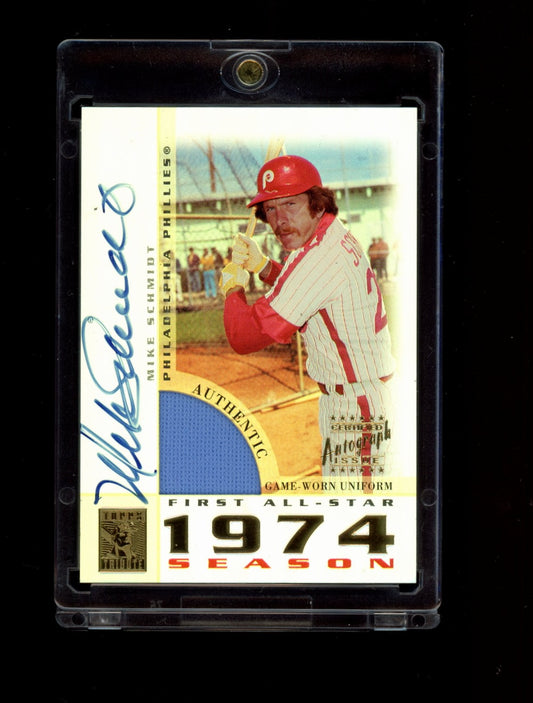 2003 Topps Tribute Perennial All-Star Edition #MS Mike Schmidt Signing