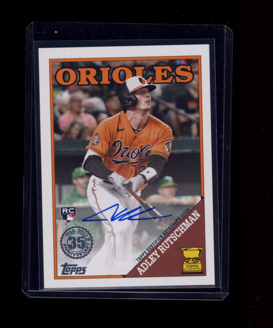 2023 Topps Update #88BAU-AR Adley Rutschman 1988 Topps Baseball 35th Auto