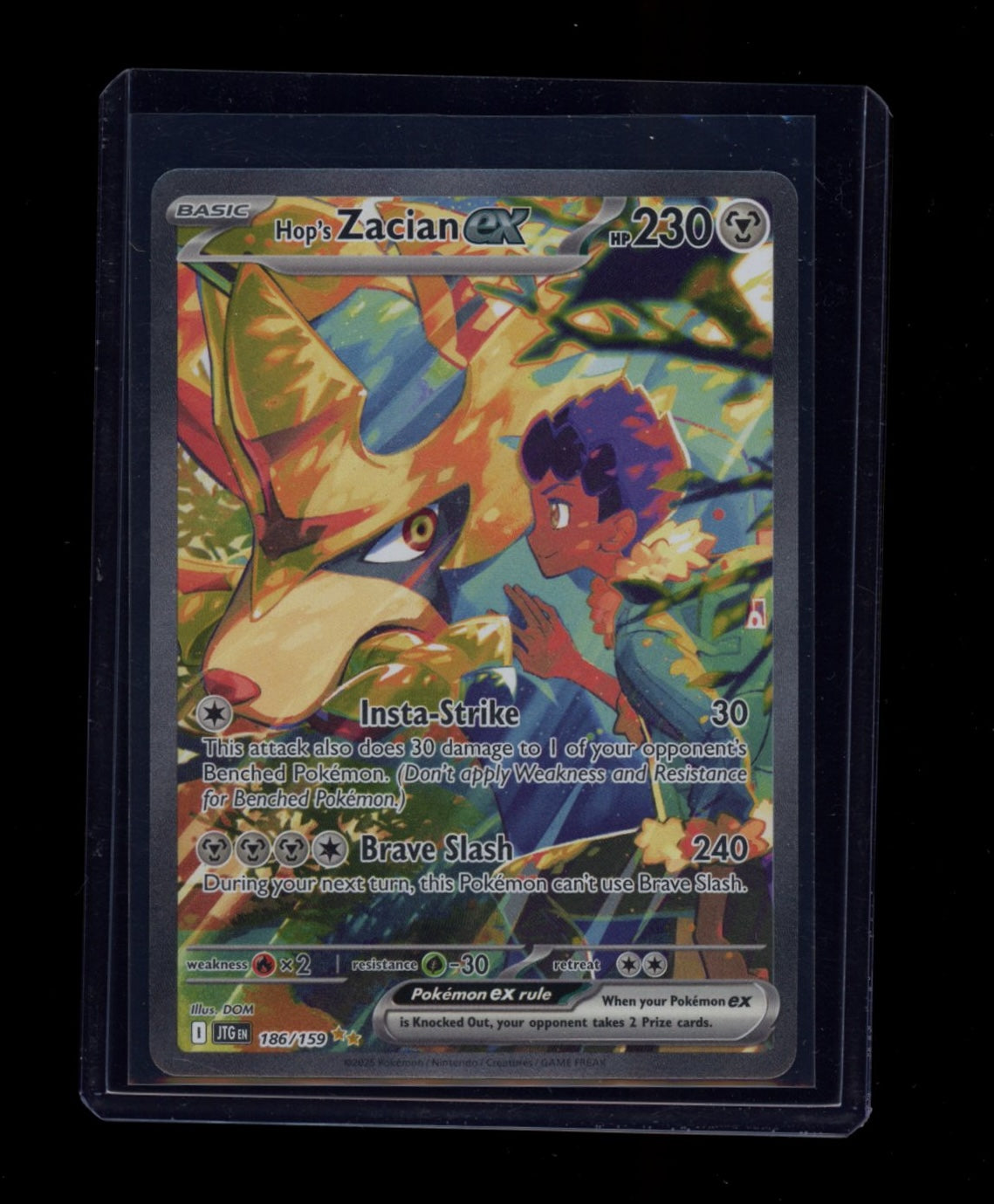 SV09: Journey Together #186/159 Hop's Zacian ex