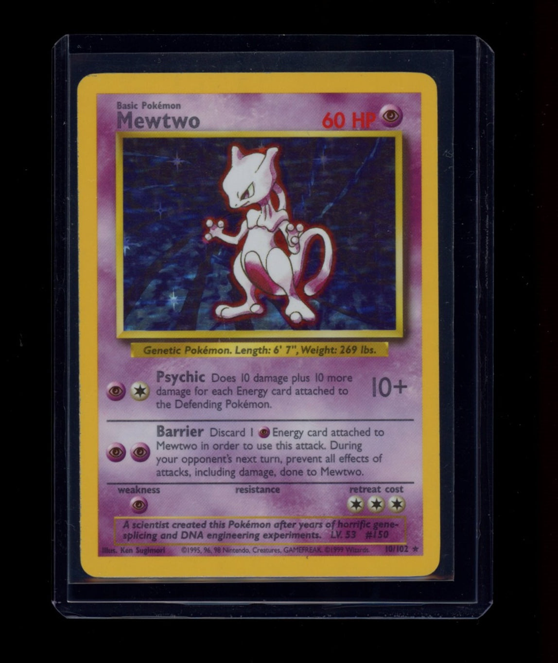 Base Set #010/102 Mewtwo