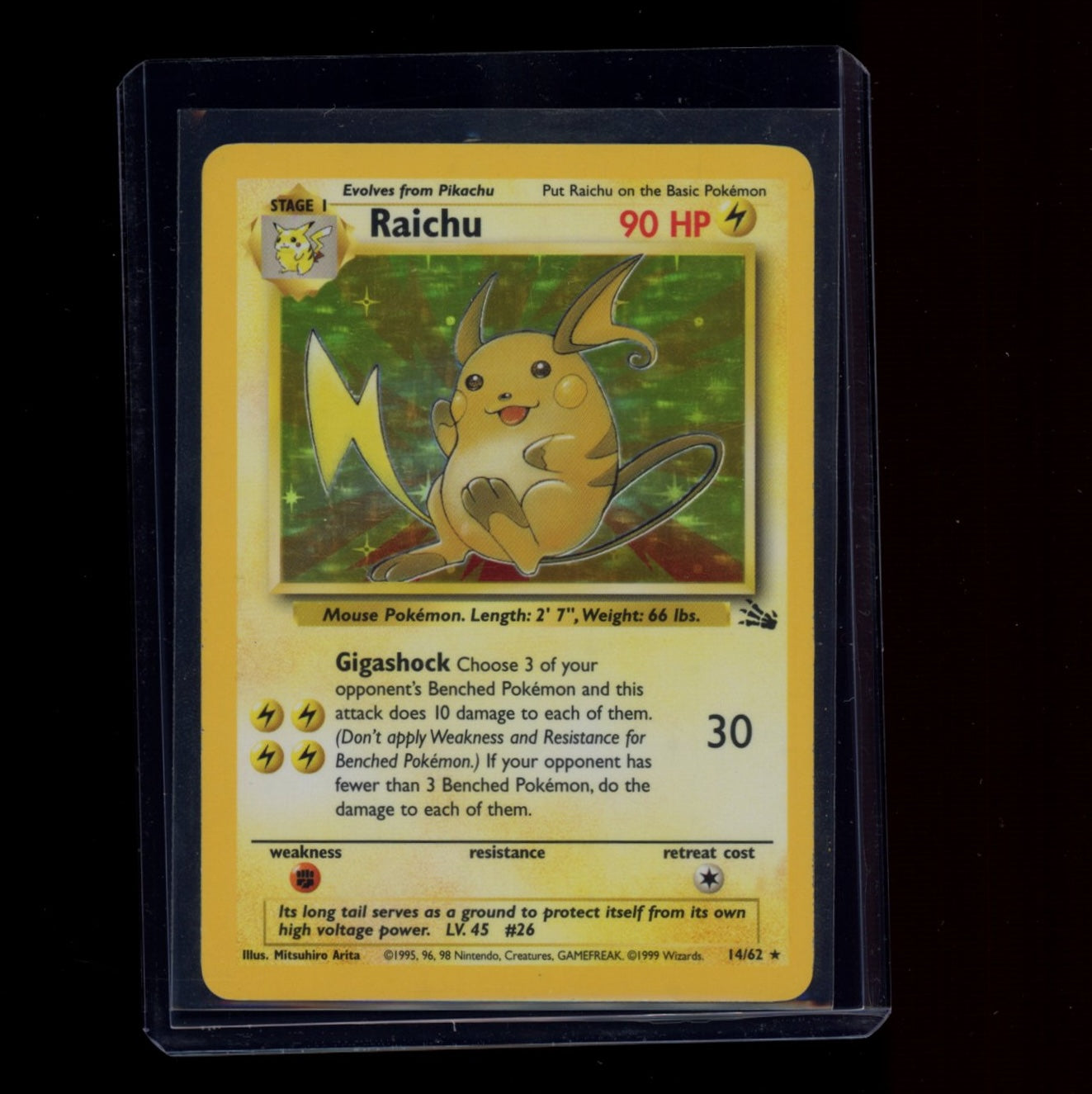 Fossil #14/62 Raichu (14)
