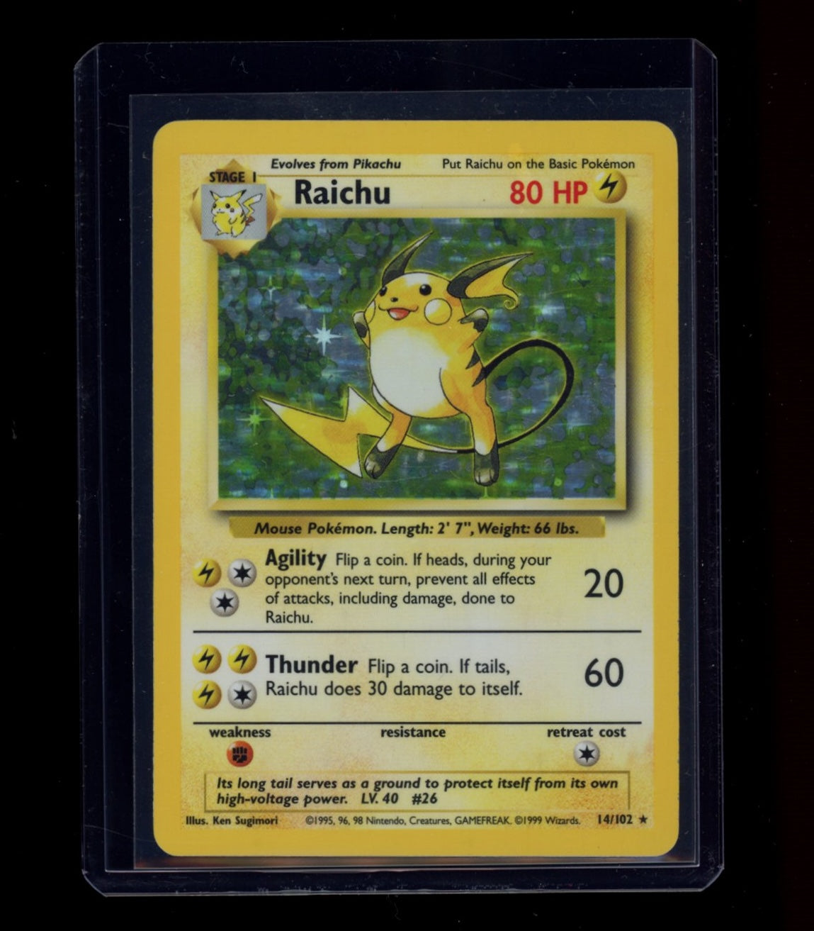 Base Set #014/102 Raichu
