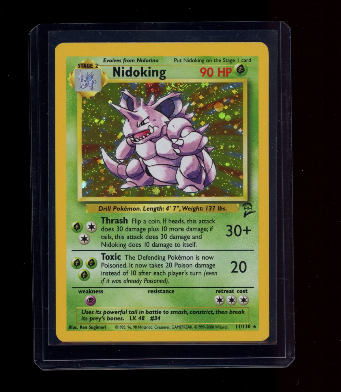 Base Set #011/102 Nidoking