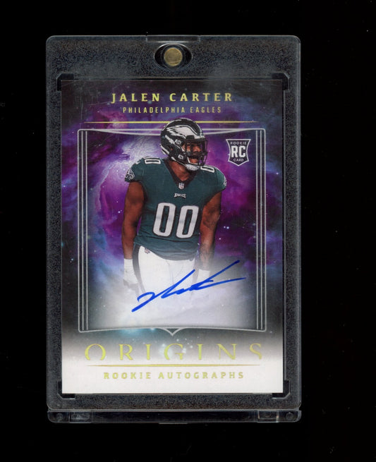 2023 Panini Origins #RAJCA Jalen Carter Rookie Autographs