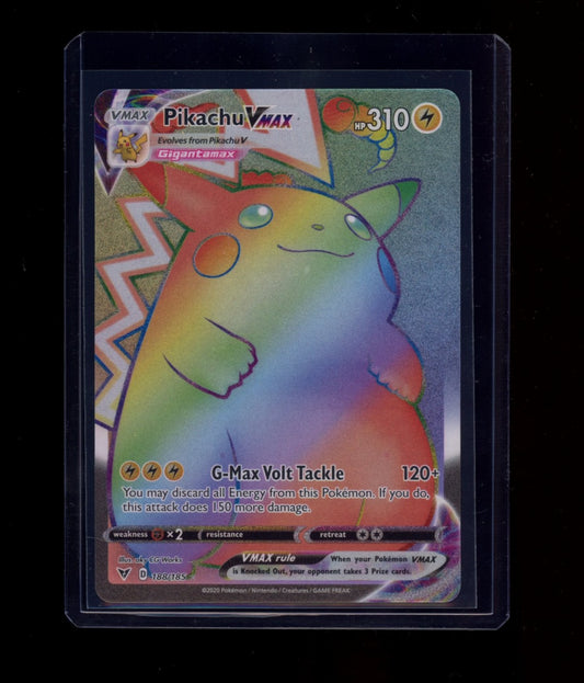 SWSH04: Vivid Voltage #188/185 Pikachu VMAX (Secret)
