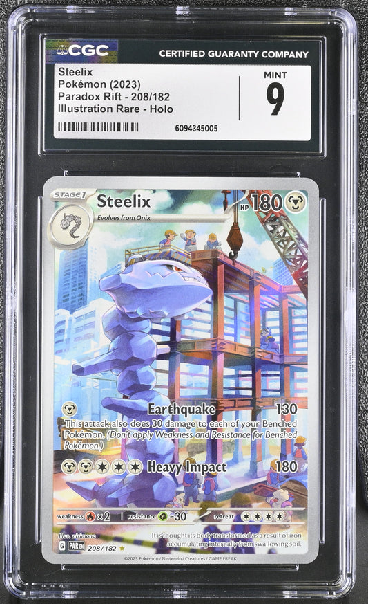 2023 Paradox Rift #208/182 Steelix CGC 9