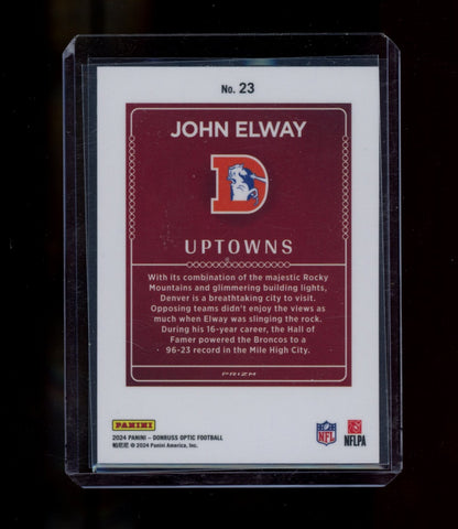 2024 Donruss Optic #23 John Elway Uptowns