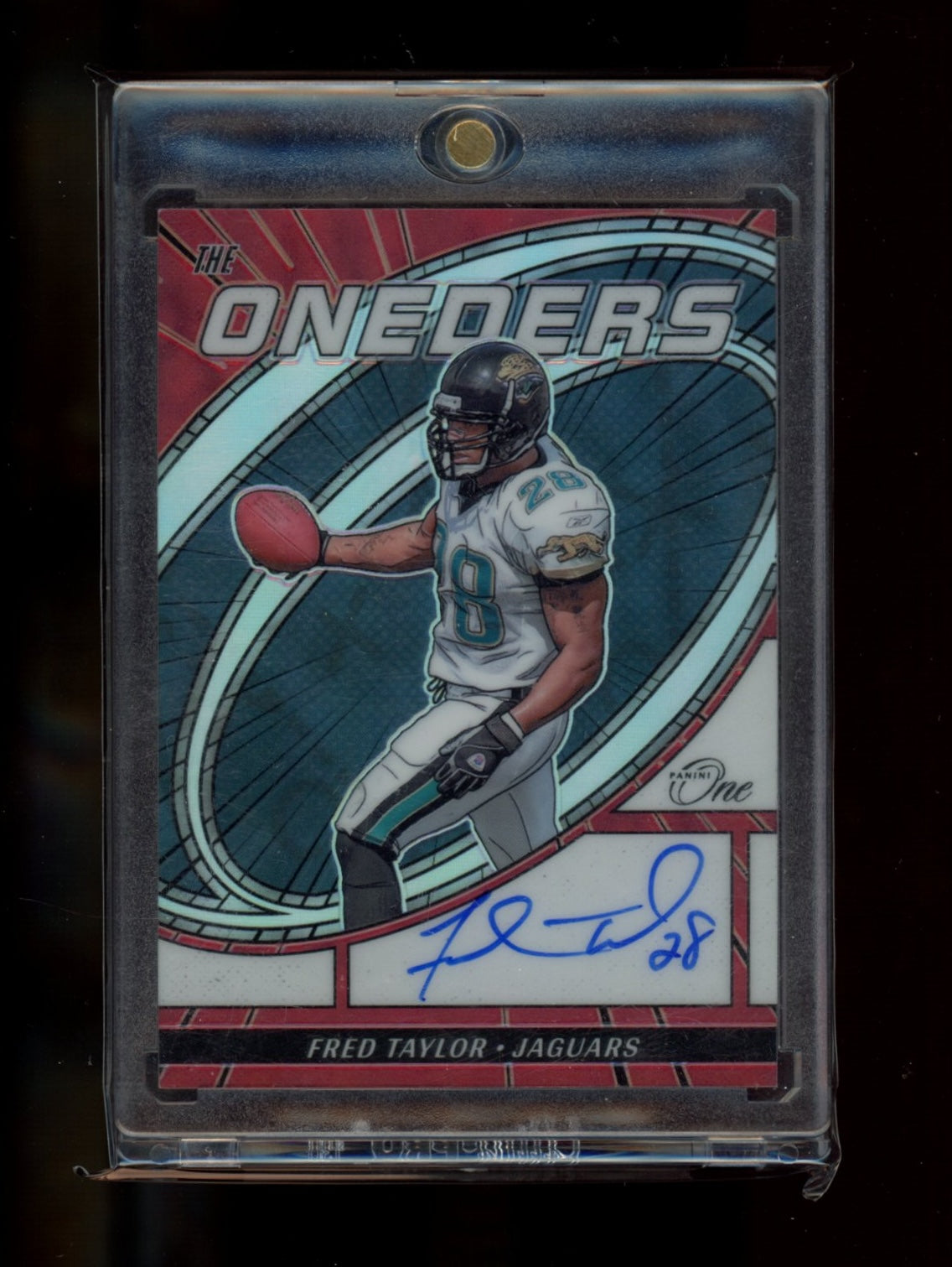 2023 Panini One #361 The Oneders Auto Fred Taylor /99