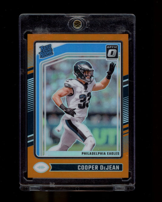 2024 Donruss Optic #221 Cooper DeJean Orange #/249