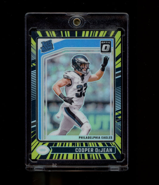 2024 Donruss Optic #221 Cooper DeJean Electricity #/75