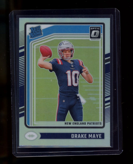 2024 Donruss Optic #229 Drake Maye Holo