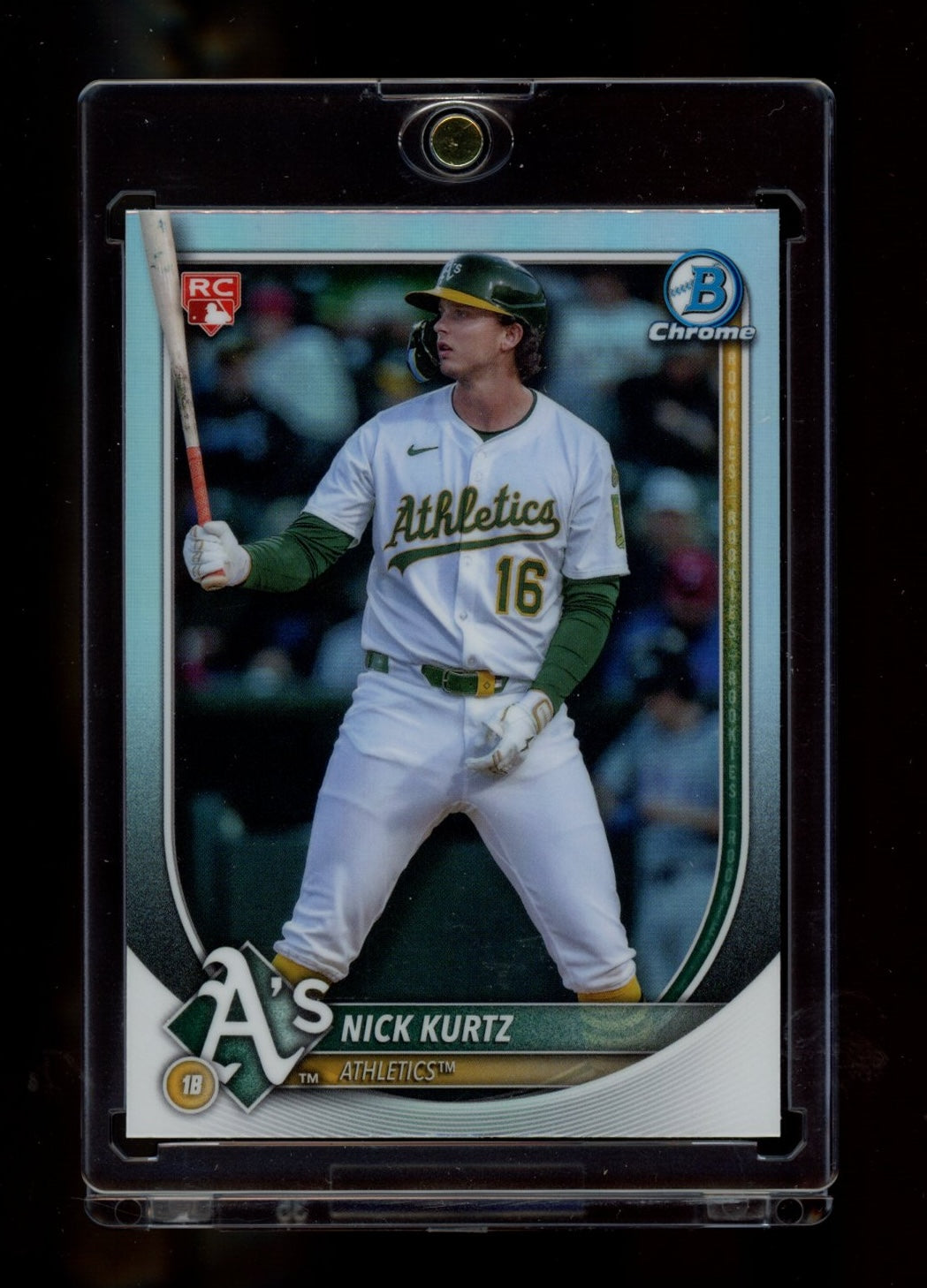 2025 Bowman Chrome #93b Nick Kurtz
