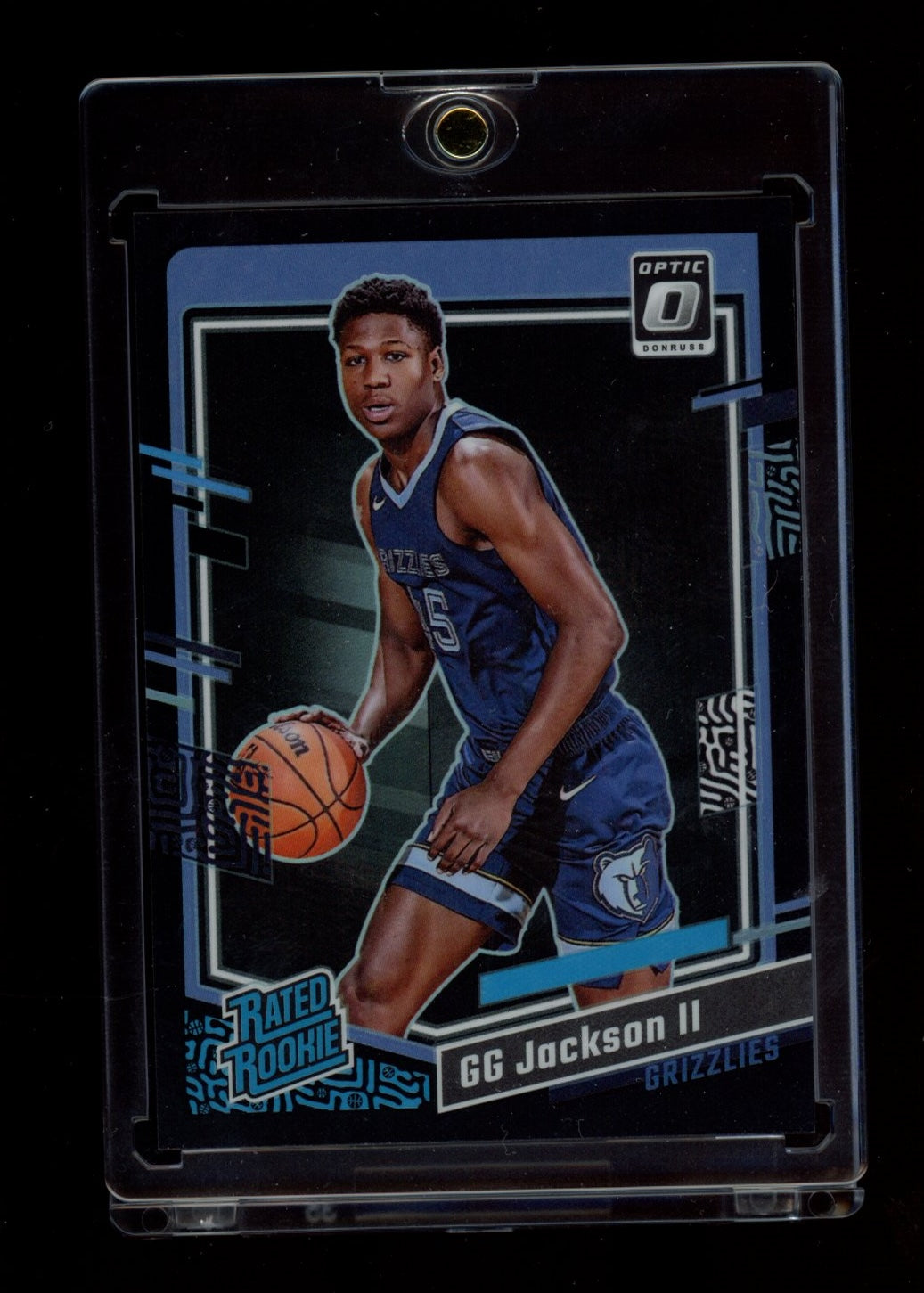 2023-24 Donruss Optic #228 GG Jackson II Black #/1