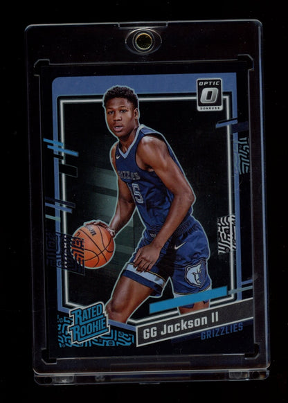 2023-24 Donruss Optic #228 GG Jackson II Black #/1