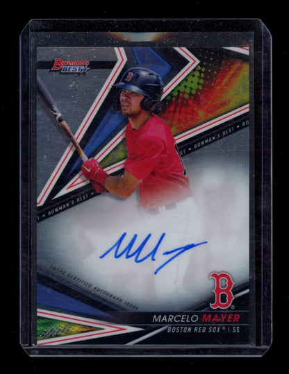 2022 Bowman's Best #B22-MM Marcelo Mayer Best of 2022 Autographs
