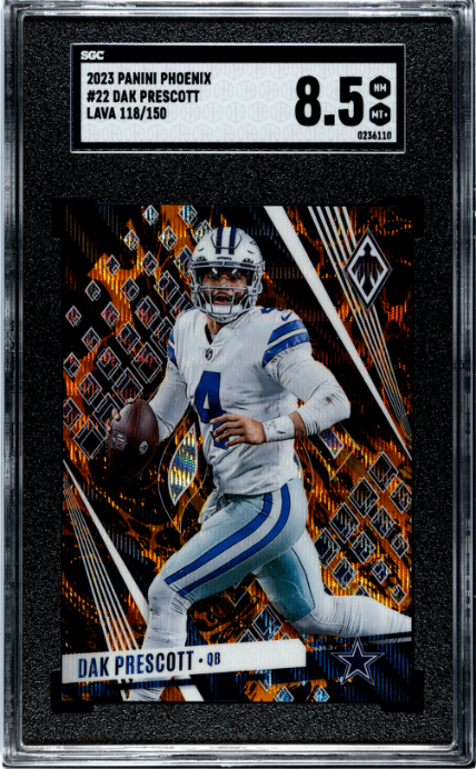 2023 Panini Phoenix #22 Dak Prescott Lava SGC 8.5