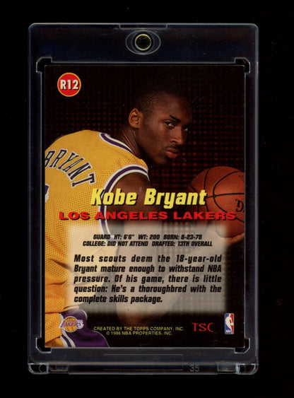 1996-97 Stadium Club #R12 Kobe Bryant Rookies (Series One)