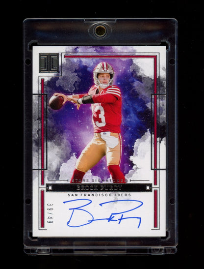 2025 Panini Impeccable Brock Purdy Autograph /49