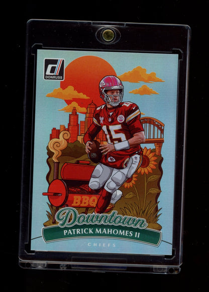 2025 Donruss #8 Patrick Mahomes II Downtown!