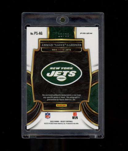 2022 Select #PS-AG "Sauce" Gardner Prime Selections Orange Pulsar Sig #/30
