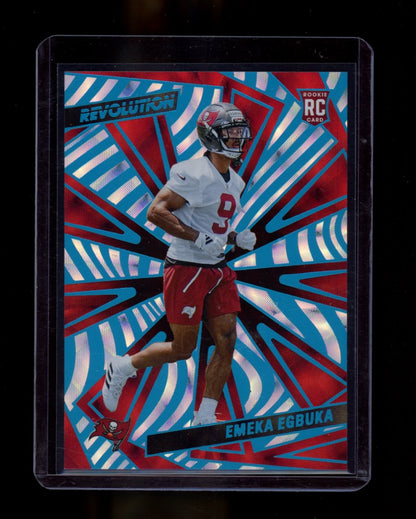 2025 Panini Revolution #211 Emeka Egbuka Future Frame #/15