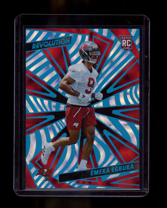 2025 Panini Revolution #211 Emeka Egbuka Future Frame #/15