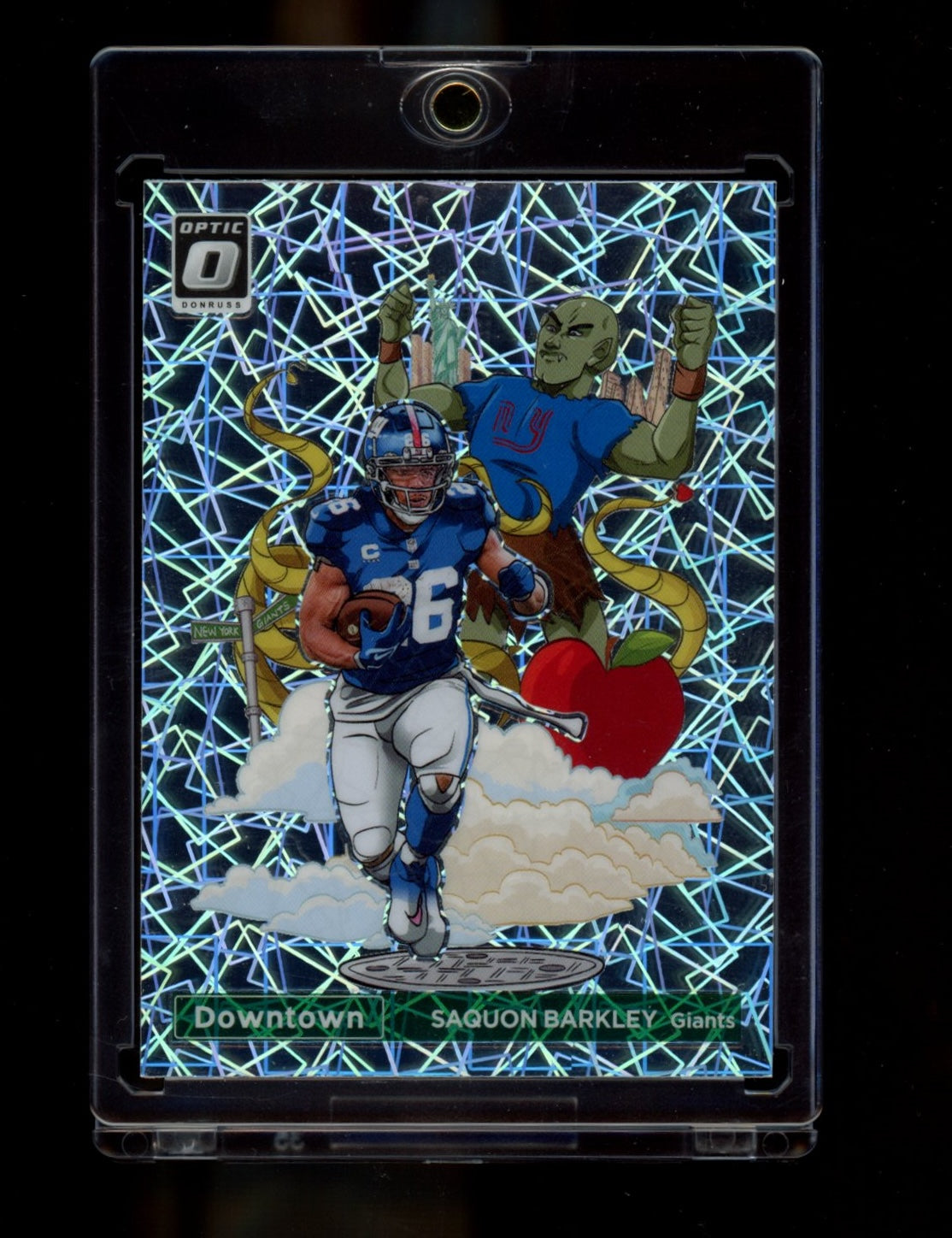 2023 Donruss Optic #D-13 Saquon Barkley Downtown