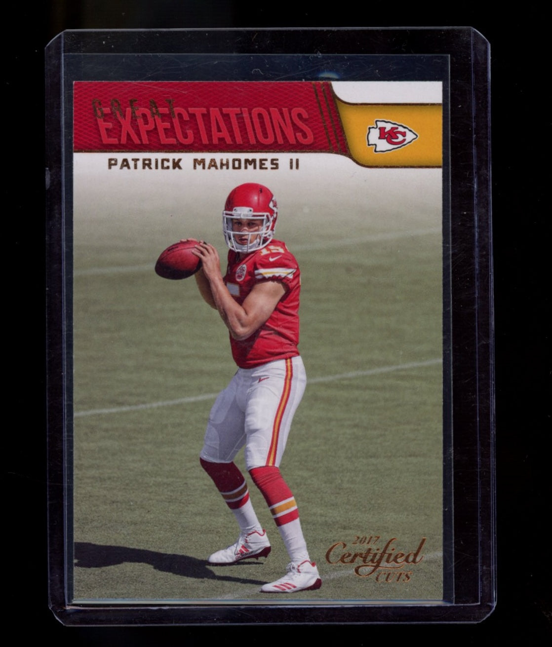 2017 Donruss Certified Cuts #3 Patrick Mahomes II Great Expectations