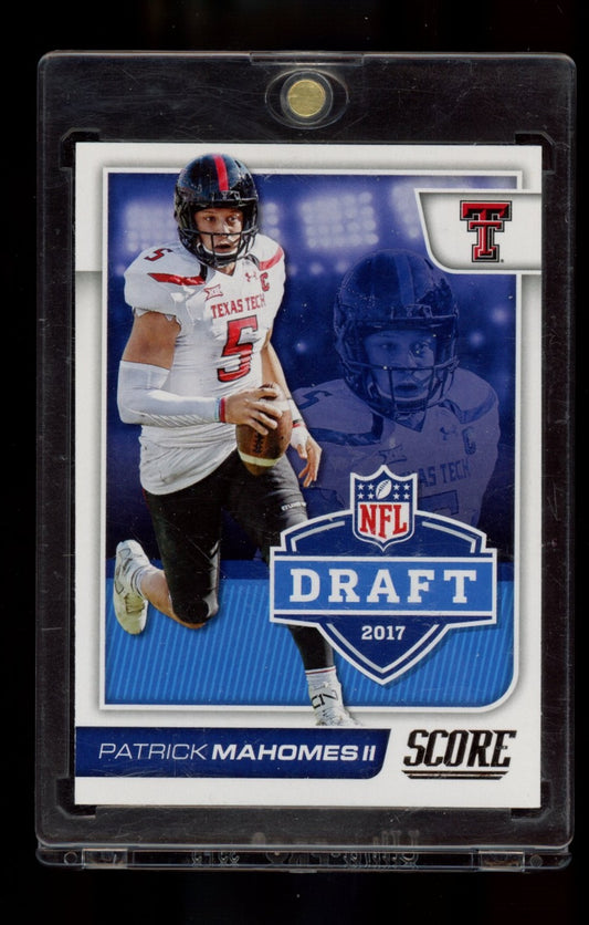 2017 Score #2 Patrick Mahomes II NFL Draft