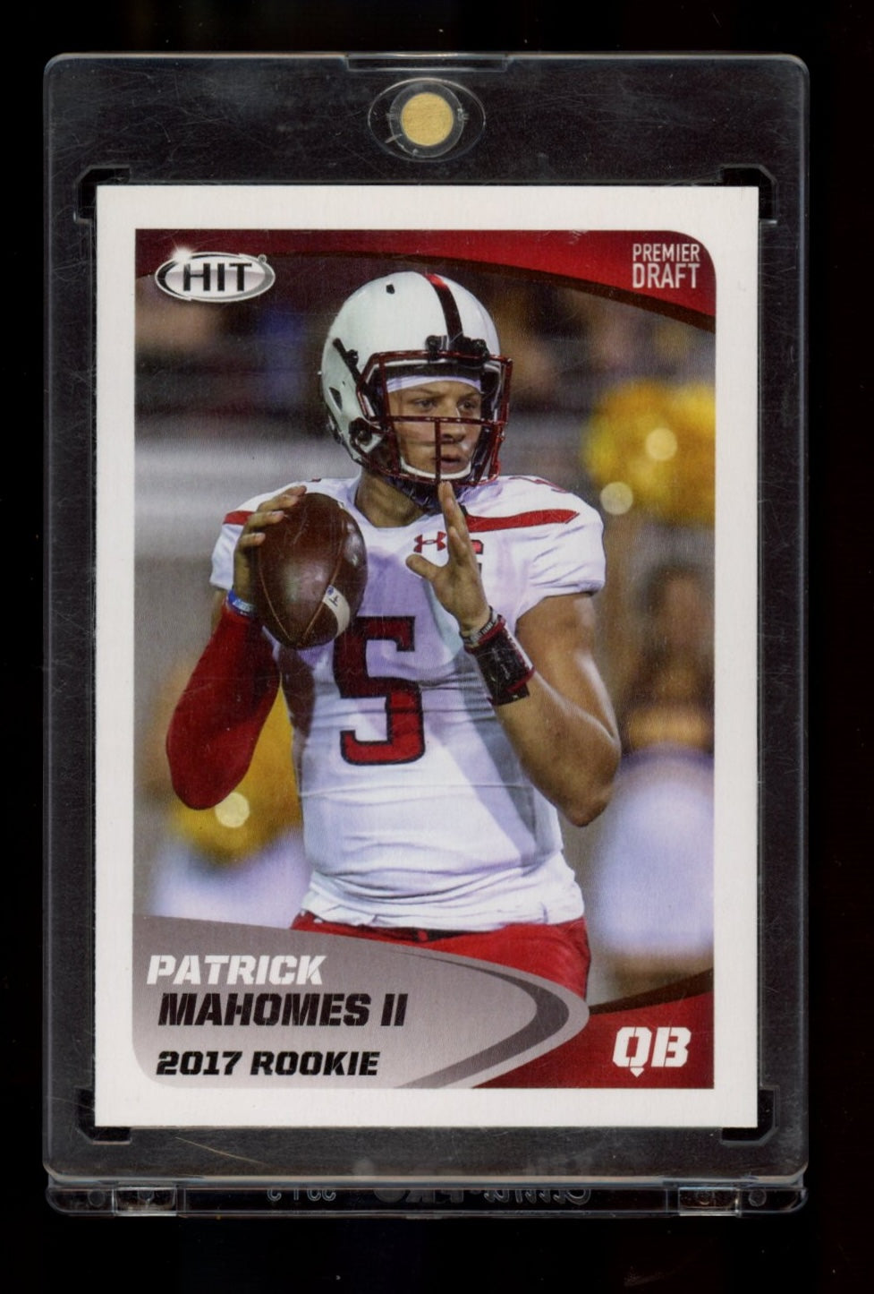 2017 SAGE HIT #5 Patrick Mahomes II Silver