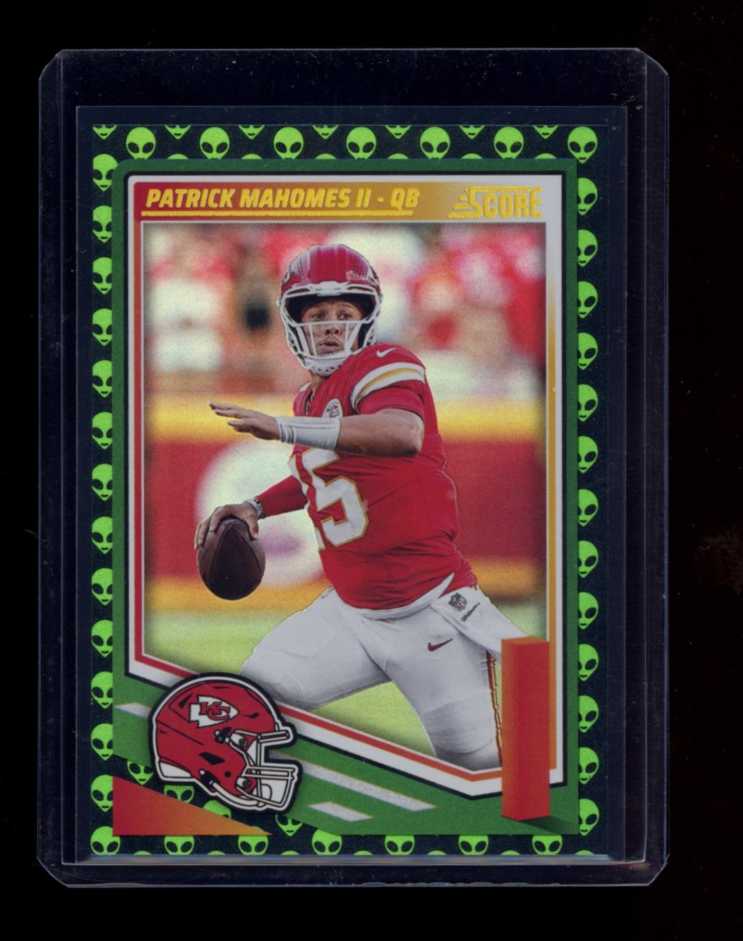 2025 Score #100 Patrick Mahomes II Extraterrestrial