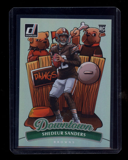 2025 Donruss #17 Shedeur Sanders Downtown!